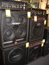 Peavey Bass Combos, Amps and Cabinets
